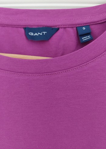 s Beden Gant Bisiklet Yaka Tshirt