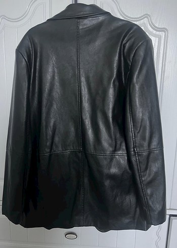 Stradivarius Suni Deri Ceket - Görsel 2