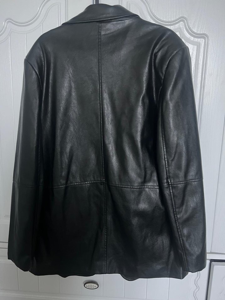 Stradivarius Suni Deri Ceket - Görsel 2