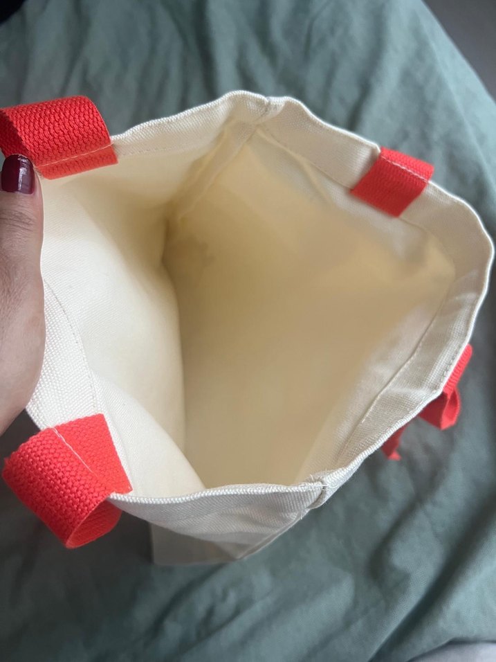 Kanvas Bez Karışımı İthal Tote Çanta - Görsel 3