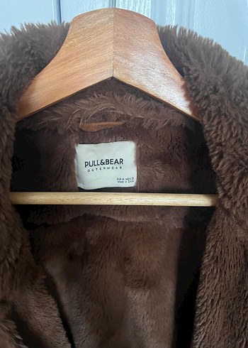 Pull&Bear Dışı Süet İçi Yünlü Mont - Görsel 3