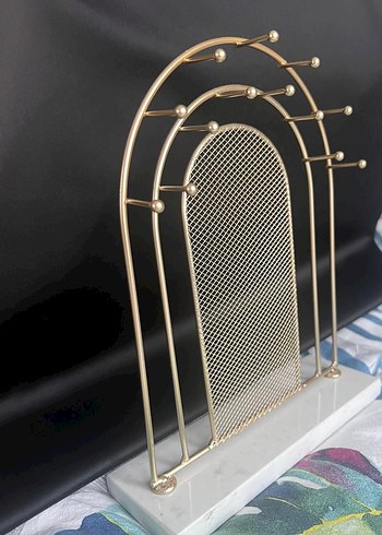 Madame Coco Altı Mermer Titutlus Takı Askısı - Görsel 3