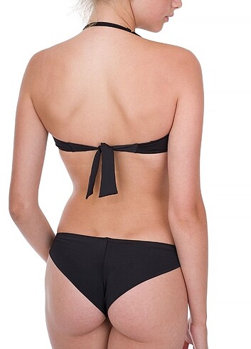 s Beden siyah Renk Emporio Armani Alt Brazilian Bikini Takımı
