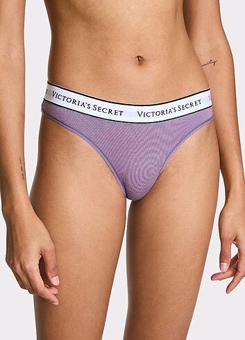 Victoria s Secret Victoria's Secret Logolu Pamuklu Tanga