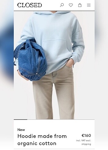 Closed Kapüşonlu Sweatshirt  - Görsel 9