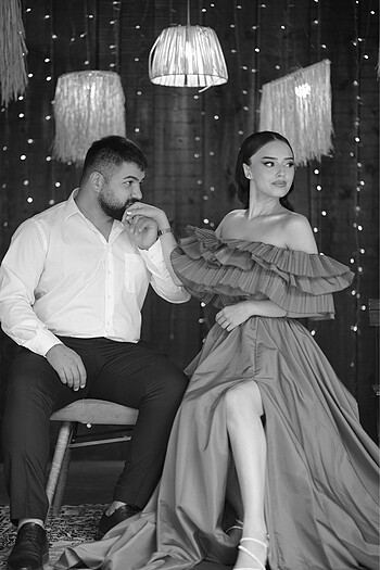 Abiye fuşya - Görsel 7