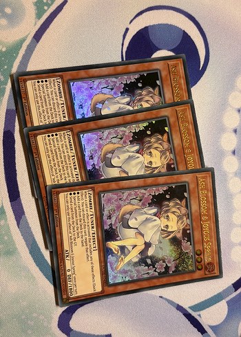 Yugioh Ash Blossom Alternate Art 3x