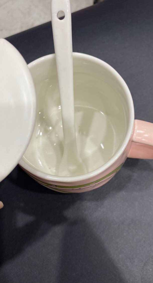 Kapaklı ve Kaşıklı Pembe Hayvan Temalı Kupa - Görsel 3