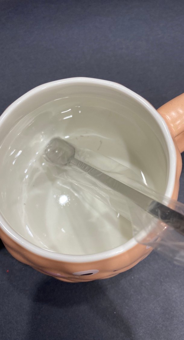 Sevimli Bej Kupa Bardak Kapaklı - Görsel 3