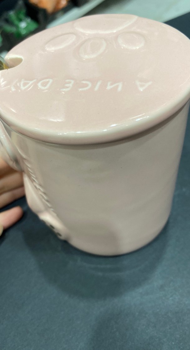 Sevimli Ayıcık Figürlü Pastel Porselen Kupa - Görsel 4