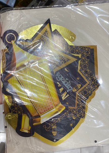 Altın Renk Ramazan Parti Süslemeleri - Görsel 2