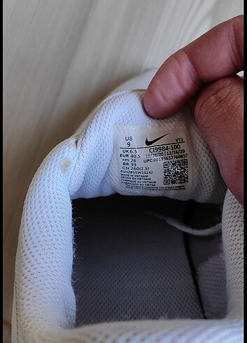 40 Beden beyaz Renk Orjinal Nike Spor ayakkabı 