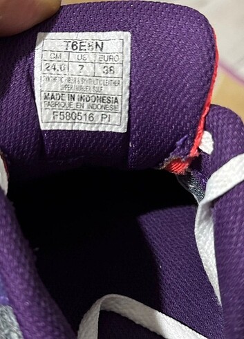 38 Beden Asics Orjinal Spor Ayakkabı 38 numara