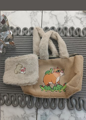 CapyBara Cüzdanlı çanta - Görsel 5