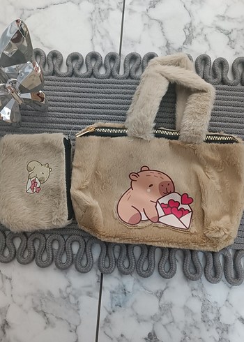 CapyBara Cüzdanlı çanta - Görsel 4