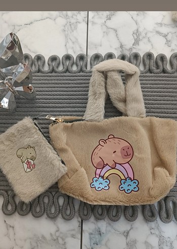 CapyBara Cüzdanlı çanta - Görsel 7