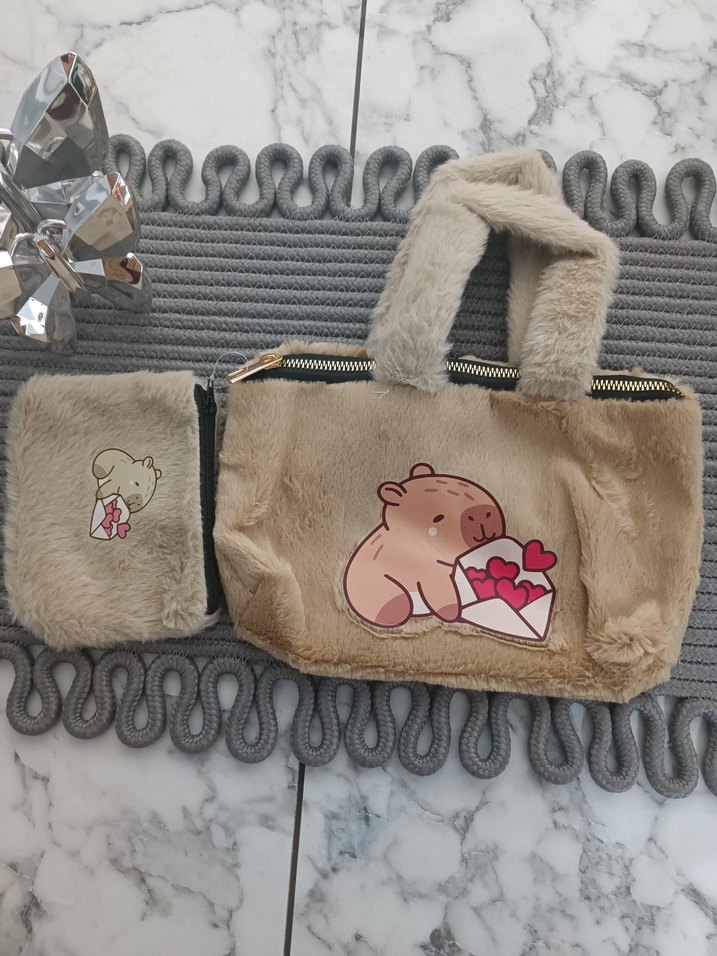 CapyBara Cüzdanlı çanta - Görsel 4