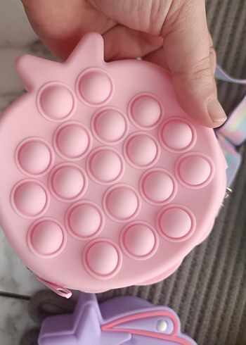 Renkli Deniz Kabuğu Desenli Kız Çanta - Görsel 4