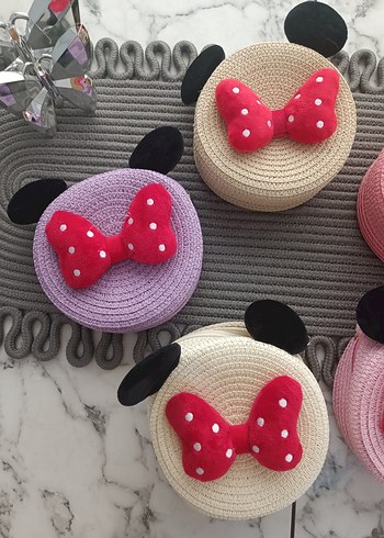 Miki Mouse Hasır Çanta - Görsel 2