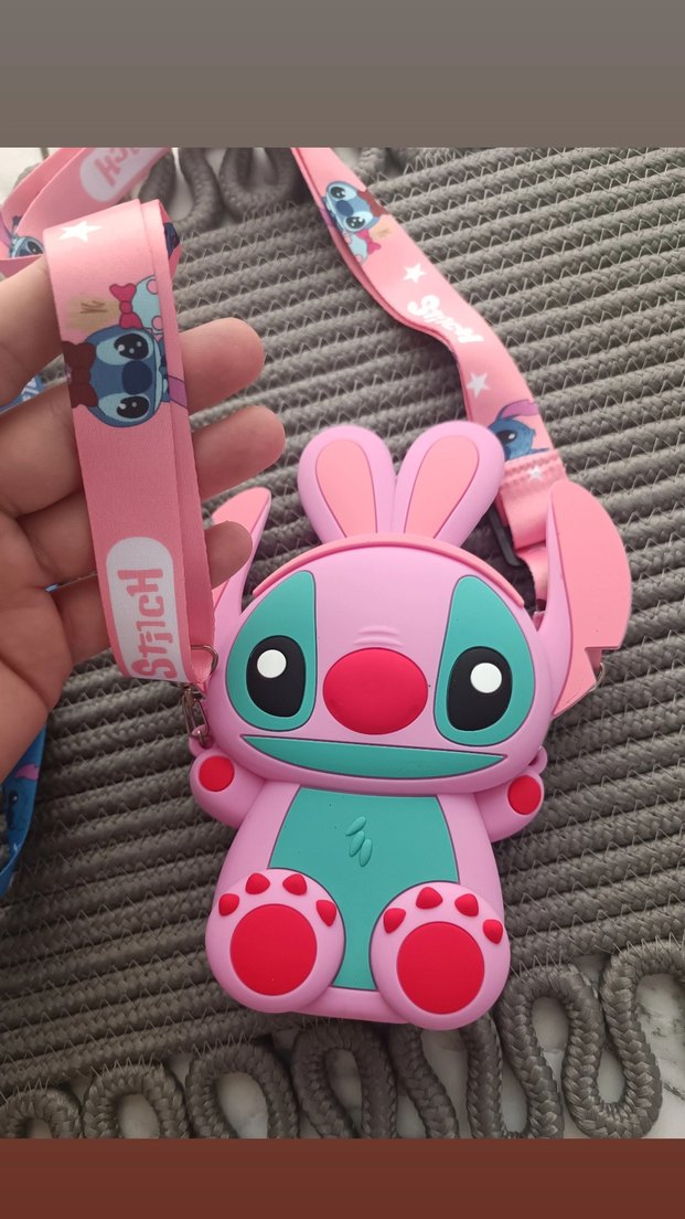 Stitch Silikon Çocuk Çanta - Görsel 3
