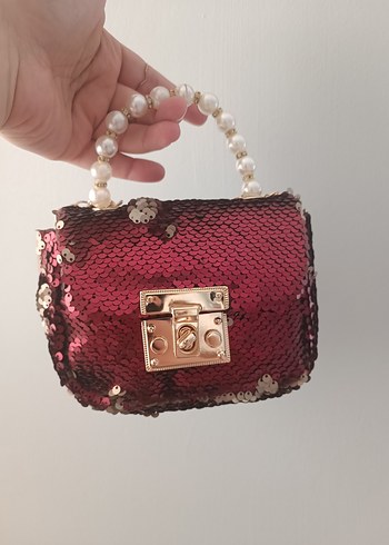 Çocuk Payet Çanta - Görsel 6