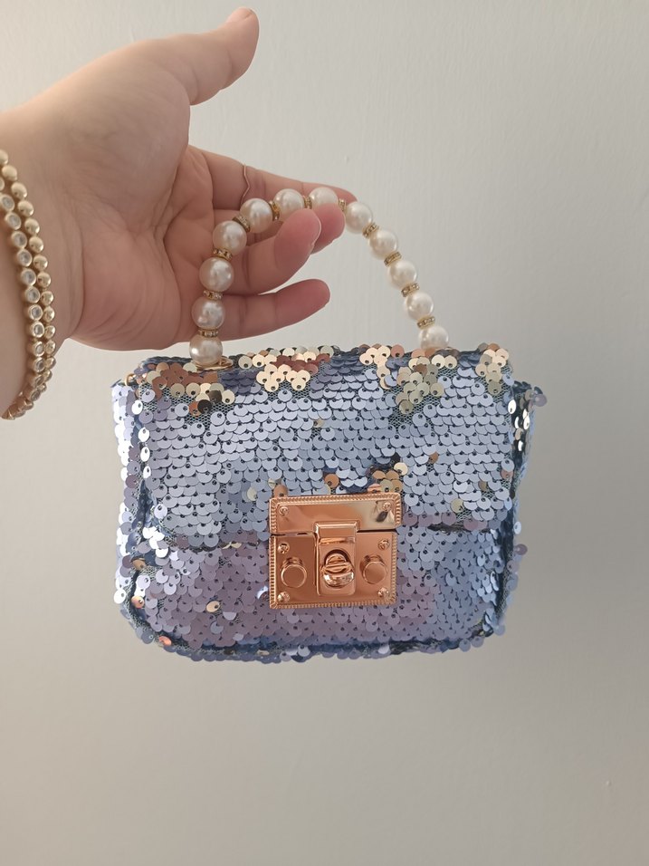 Çocuk Payet Çanta - Görsel 3