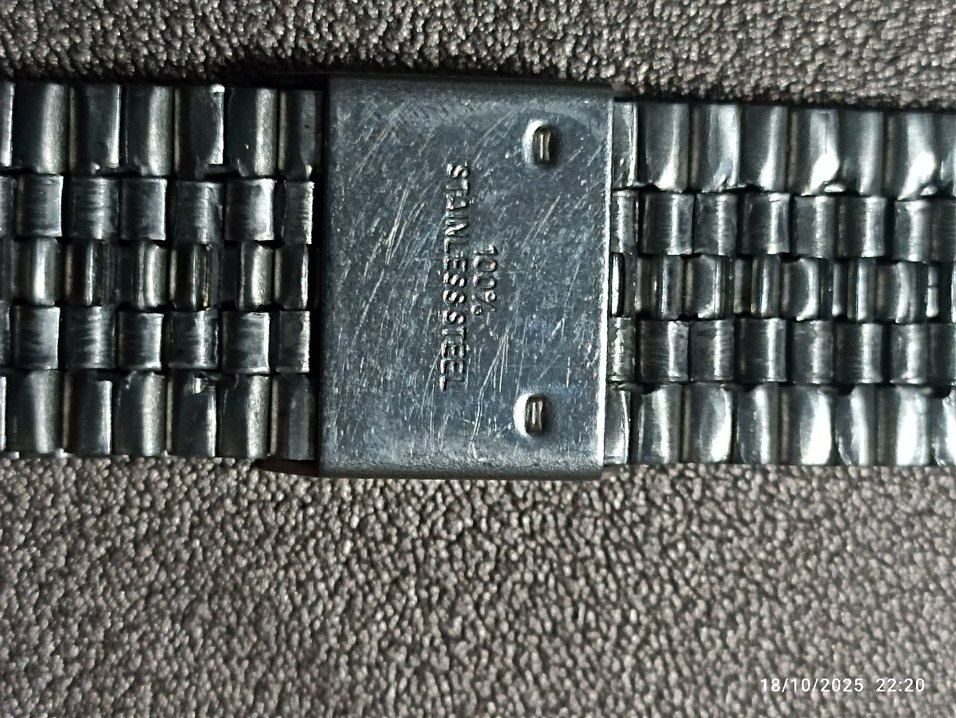 Gri Minimalist Erkek Saat Kayışı - Görsel 3