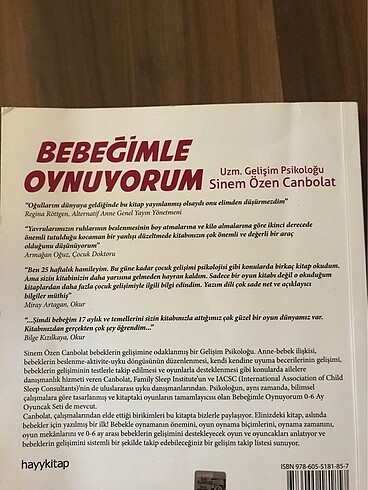 Beden Bebek oyun kitabı