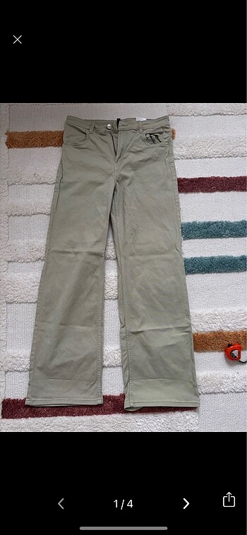 H&M wide leg pantolon