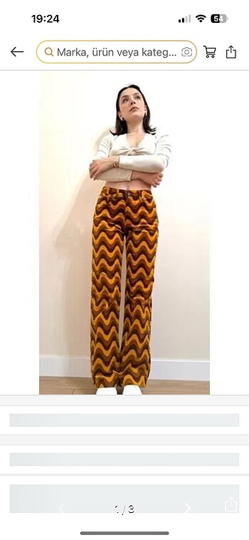 70's vintage pantolon