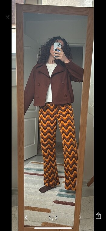 m Beden 70's vintage pantolon