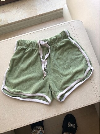 Yeşil penye short