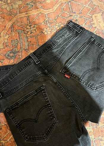 Siyah Erkek Kot Pantolon, Normal Boy, Kemerli - Görsel 2