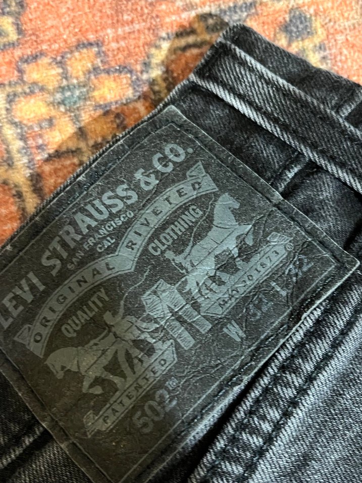 Siyah Erkek Kot Pantolon, Normal Boy, Kemerli - Görsel 3