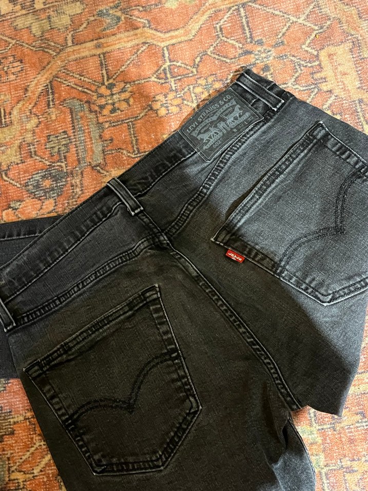 Siyah Erkek Kot Pantolon, Normal Boy, Kemerli - Görsel 2