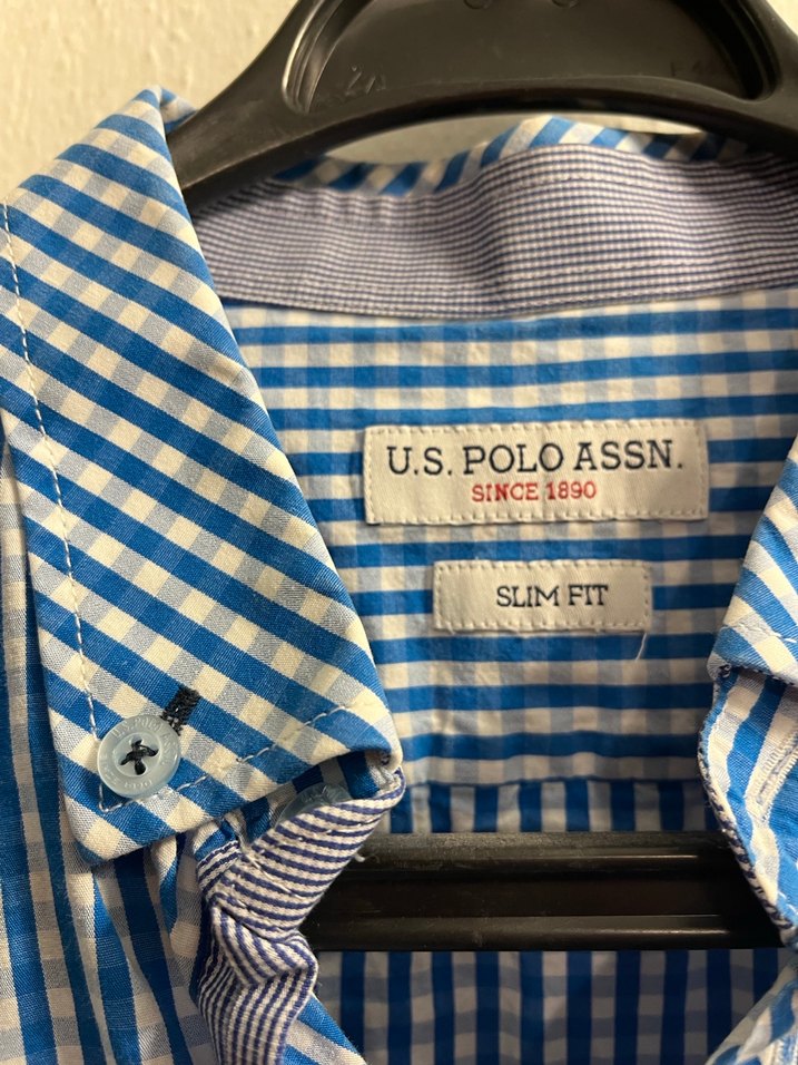 Erkek Lacivert Pamuklu Uzun Kollu Gömlek - Görsel 4