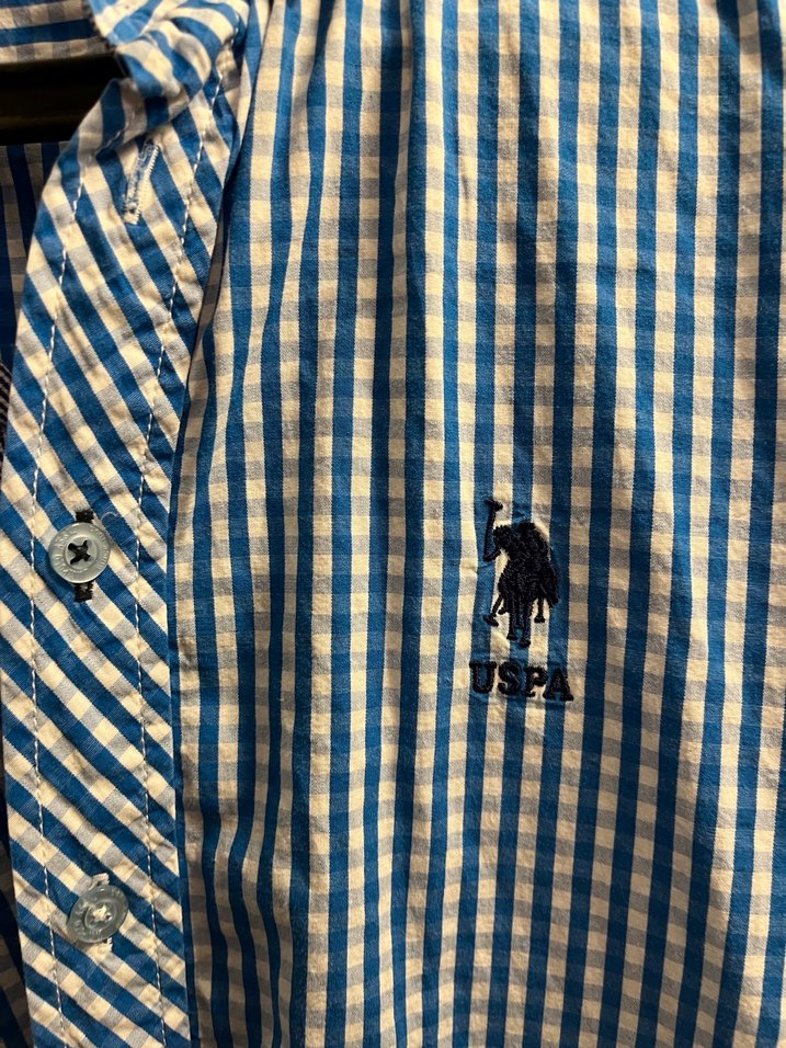 Erkek Lacivert Pamuklu Uzun Kollu Gömlek - Görsel 3