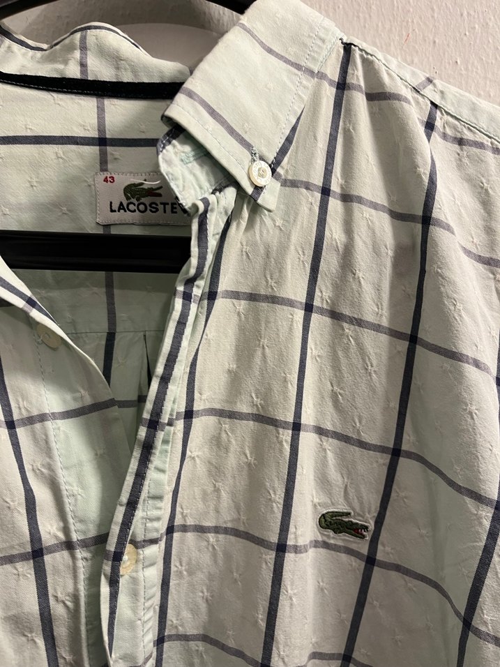 Erkek Gri Uzun Kollu Keten Gömlek - Görsel 4