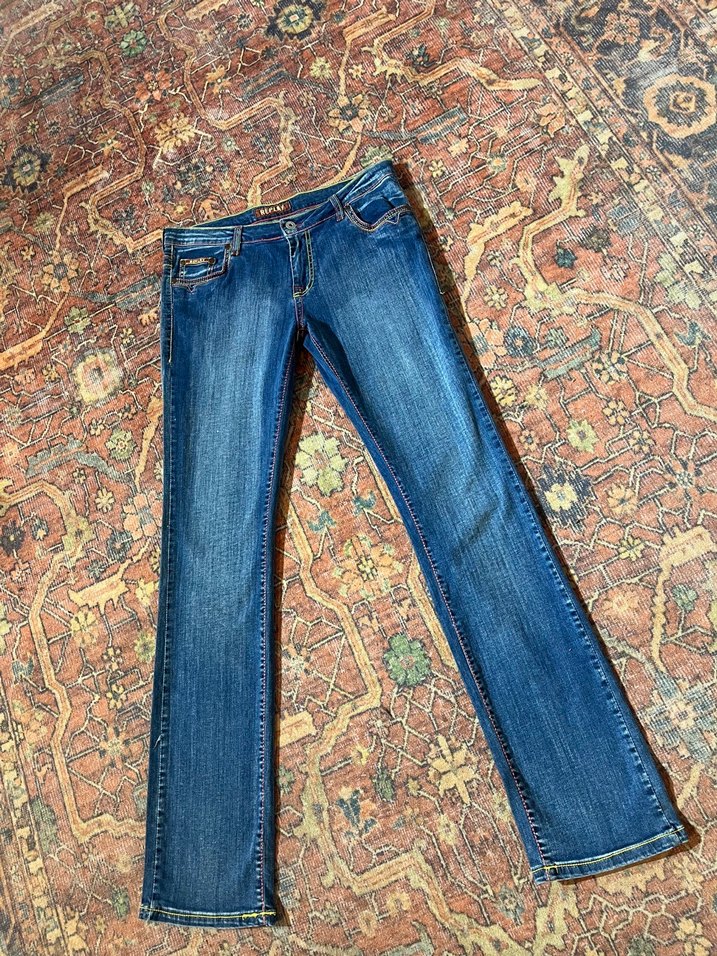 replay Mavi Denim Dar Paça Jean — görsel 2/7