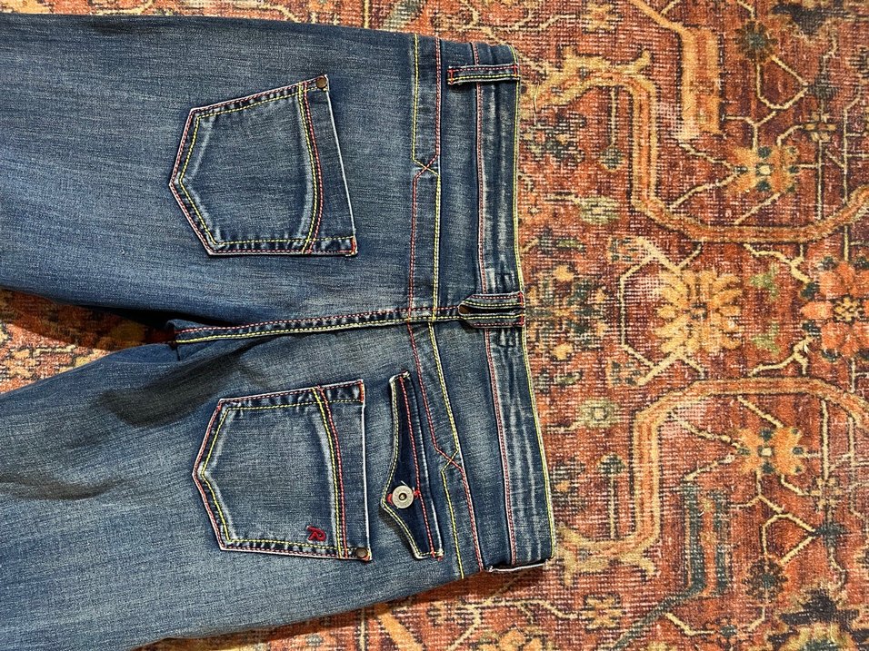 replay Mavi Denim Dar Paça Jean — görsel 6/7