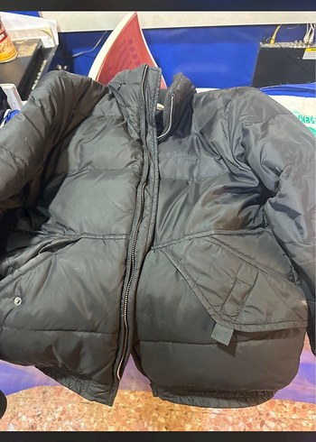 Siyah Şişme Erkek Mont - Görsel 2