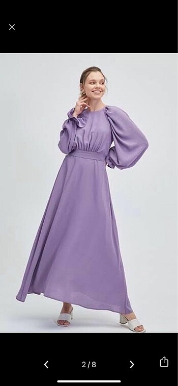H&M Manuka lila abiye