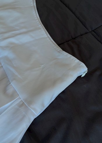 Beyaz Pilili Mini Etek - Görsel 4