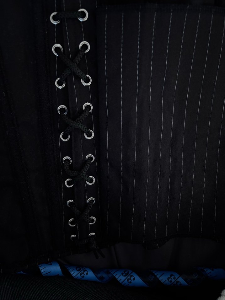 Siyah Straplez korse - Görsel 3