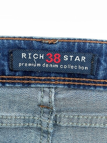 38 Beden mavi Renk Vintage Love Jean / Kot %70 İndirimli.