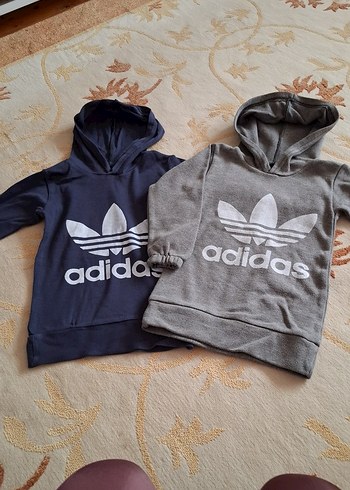 Gri Kapüşonlu Erkek çocuk Sweatshirt