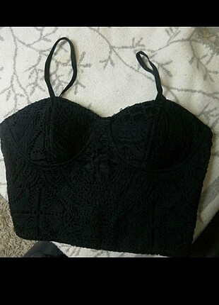 Siyah bralet