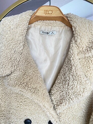 m Beden camel Renk Peluş ceket