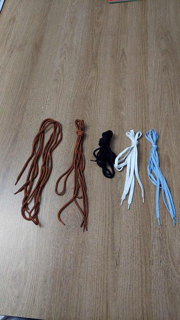 Çok Renkli Minimalist Ayakkabı Bağcıkları - Görsel 2