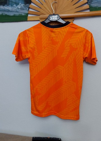 Puma Turuncu Baskılı Kısa Kollu Erkek çocul Forma